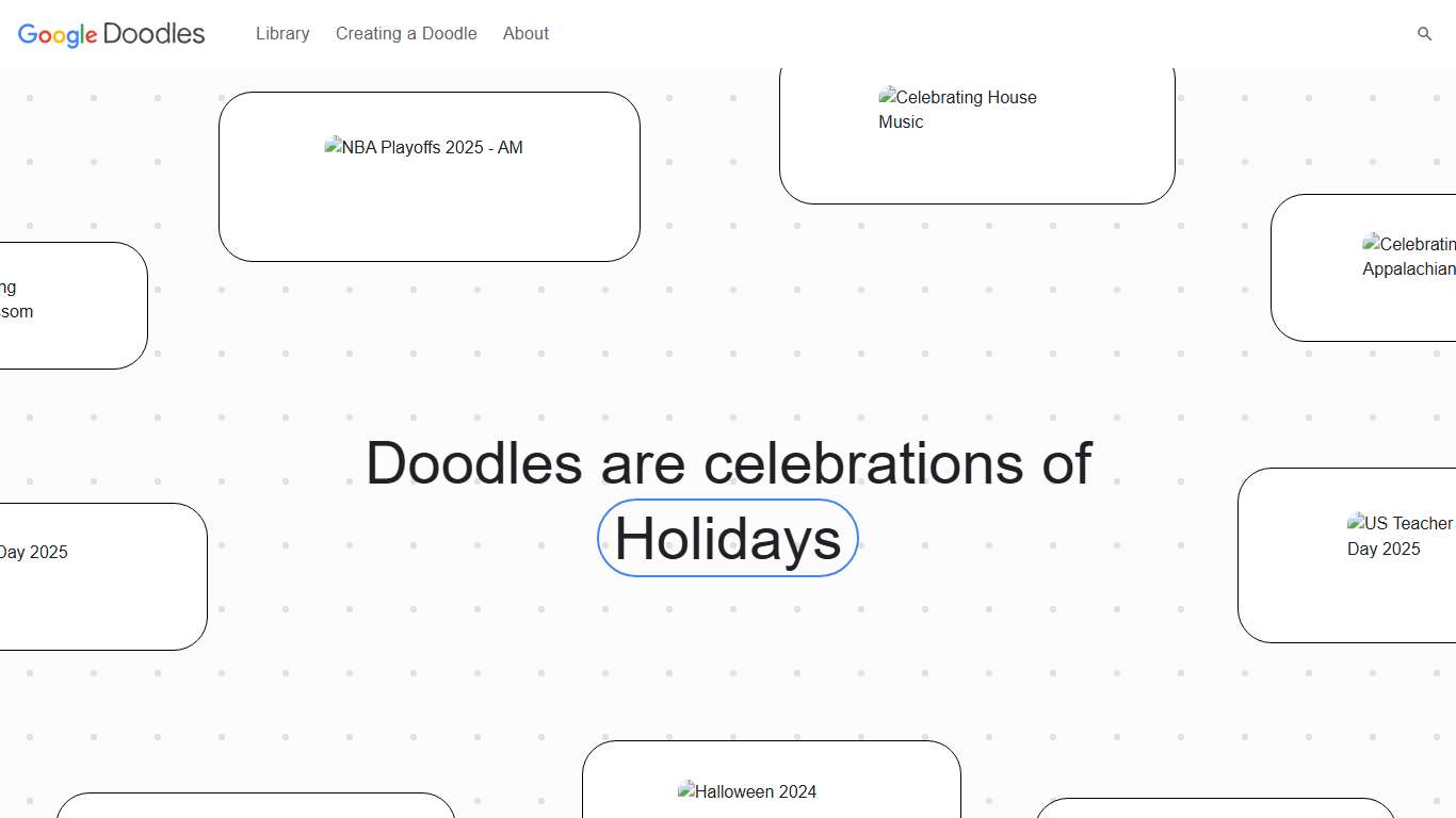 Google Doodles - Google’s Search Logo Changes for Every Occasion